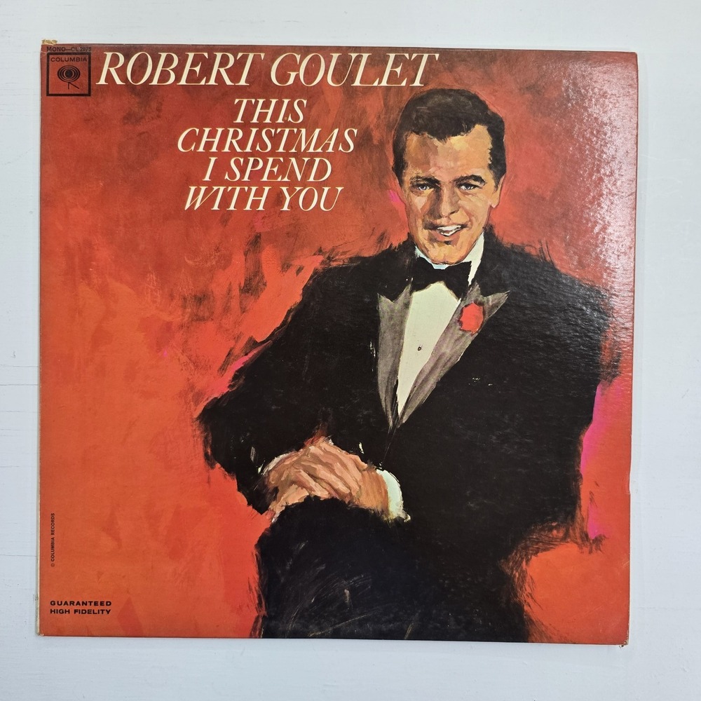 Robert Goulet - This Christmas I Spend With You LP VG/VG 1963 Vintage Vinyl